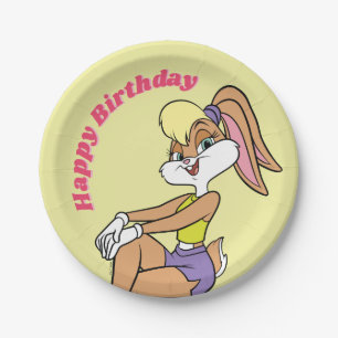 Plato De Papel Lola Sitting