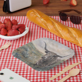 Plato De Papel "Longhorn"