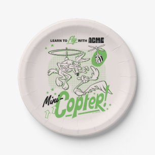 Plato De Papel LOONEY TUNES™   WILE E. COYOTE™ Acme Mini Copter