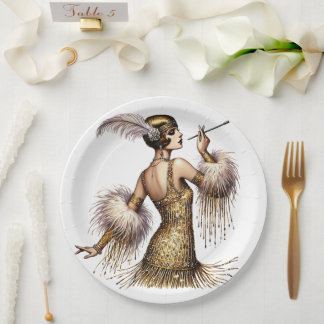 Plato De Papel Los locos años veinte