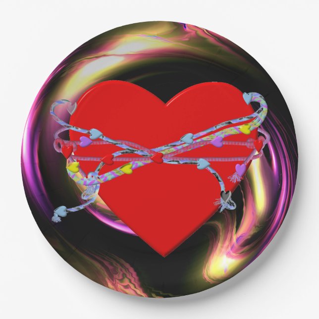 Plato De Papel Los mejores amigos por siempre, (Anverso)