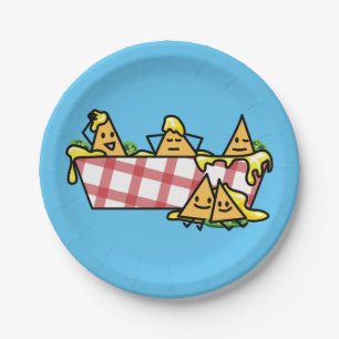 Plato De Papel Los Nachos derritieron los microprocesadores de