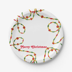 Plato De Papel Los navidades se colocan en el Personalizar o se p