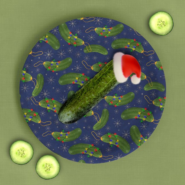 Plato De Papel Los Navidades se pelean (Subido por el creador)
