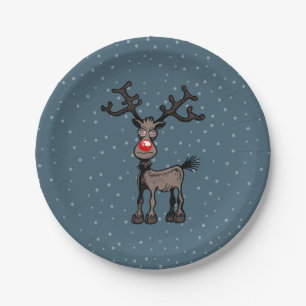 Plato De Papel Los ojos bastante locos de Rudolf