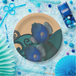 Plato De Papel Los peces ascendentes