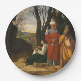 Plato De Papel Los tres filósofos (sabios) (de Giorgione)