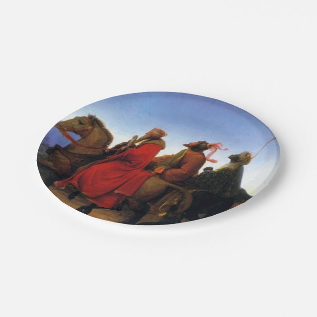 Plato De Papel Los Tres Wisemen (Angular)