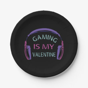 Plato De Papel Los videojuegos son mi San Valentín