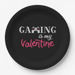 Plato De Papel Los videojuegos son mi San Valentín