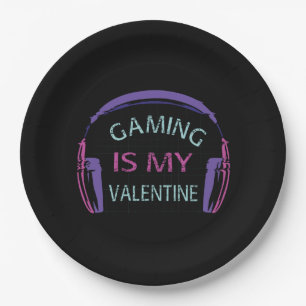Plato De Papel Los videojuegos son mi San Valentín