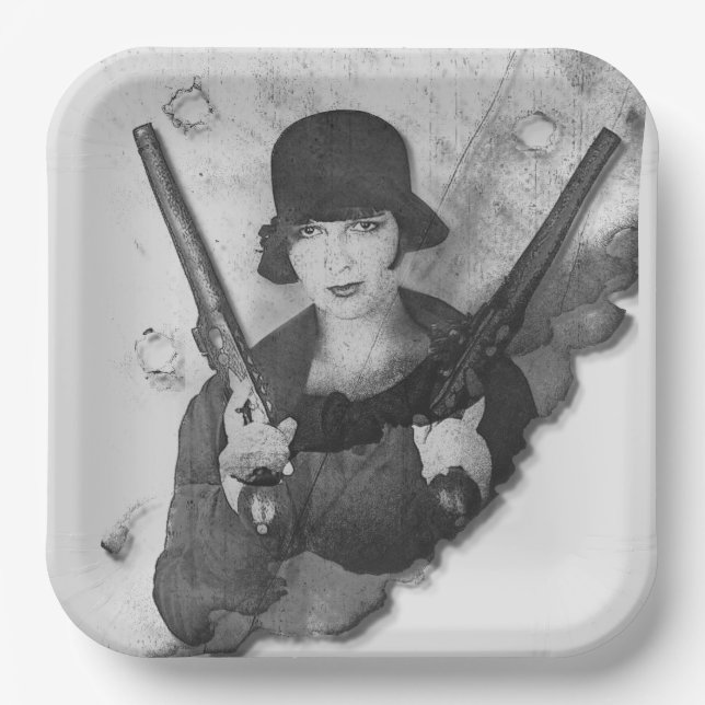 Plato De Papel ¡Lou Lou Bangs! (Anverso)