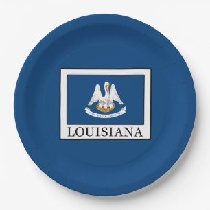Plato De Papel Louisiana