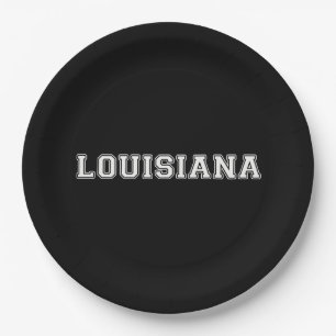 Plato De Papel Louisiana