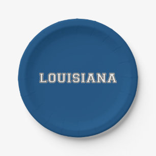Plato De Papel Louisiana