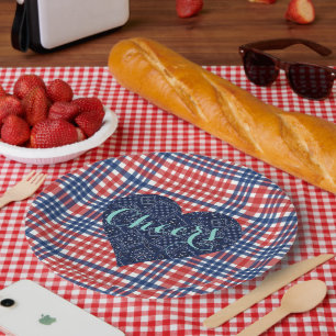 Plato De Papel Love Fall Kitsch Country Wedding Fiestas Plates