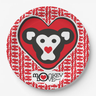 Plato De Papel LOVE MONKEY LOVE SPECIAL by Masanser