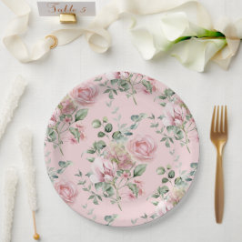 Plato De Papel Love Shack Fiance Garden Fiesta Bridal Shower