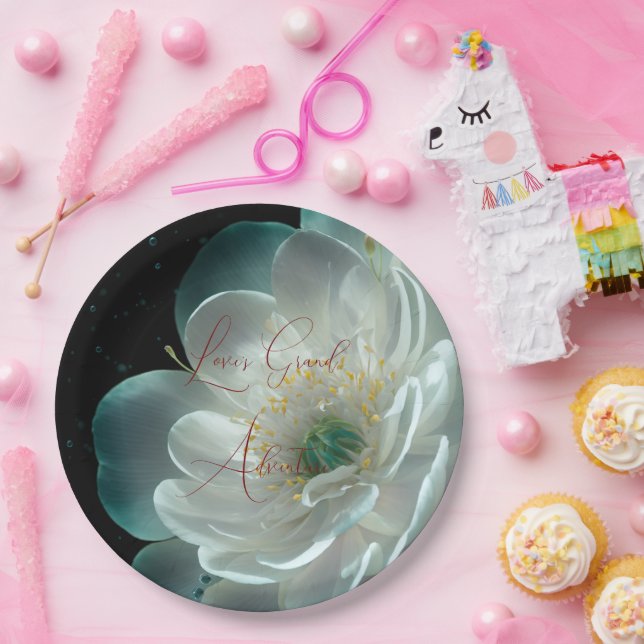 Plato De Papel #LoveGrandAdventurePaperPlate (Fiesta)