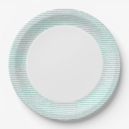 Plato De Papel Luau Plates | Banda verde