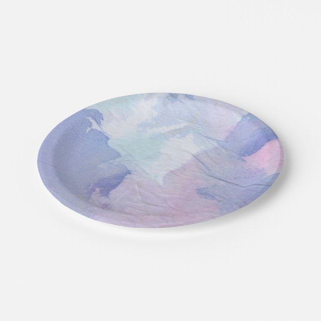 Plato De Papel Luces septentrionales II (Angular)