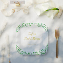 Luck in Love Green St. Patrick's Day Bridal Shower