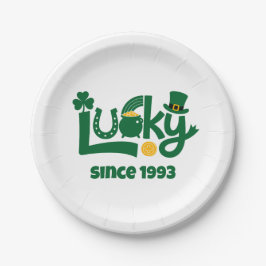 Plato De Papel Lucky since Year