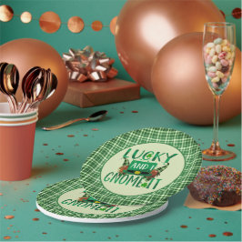 Plato De Papel Lucky y yo lo ganamos el Fiesta del Día de St Patr