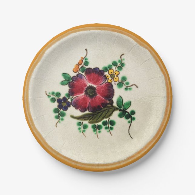 Plato De Papel Lucy Plate de los años 50 (Anverso)