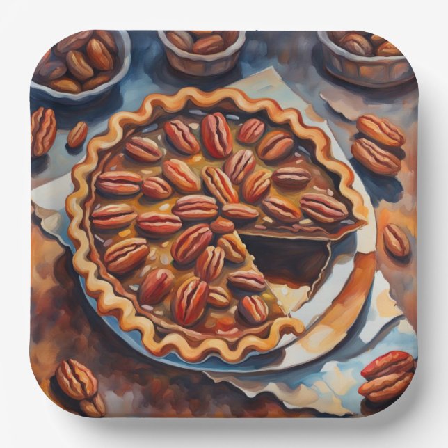 Plato De Papel Lugar de fiesta  (Anverso)