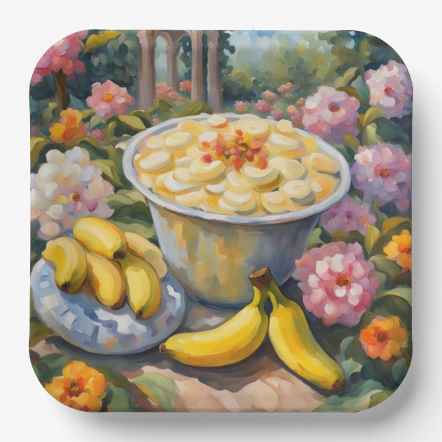 Plato De Papel lugar de fiesta (Anverso)