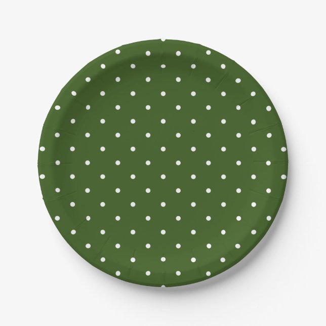 Plato De Papel Lugares blancos simples y con clase en placas de p (Anverso)