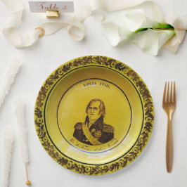 Plato De Papel Luis XVIII