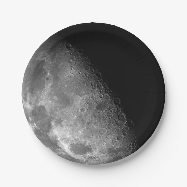Plato De Papel Luna (Anverso)
