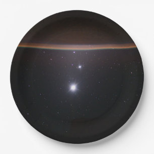 Plato De Papel Luna, Venus, Júpiter y Tierra (NASA) (Espacio)