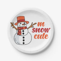 M Placa de papel de nieve