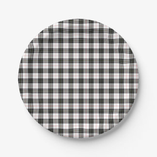 Plato De Papel MacPherson Tartan