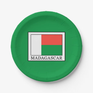 Plato De Papel Madagascar
