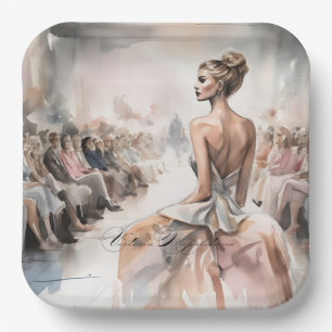 Plato De Papel Mademoiselle