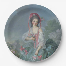 Plato De Papel Mademoiselle Guimard (por Jacques-Louis David)