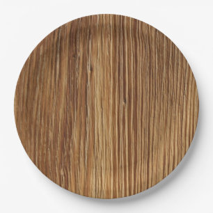 PLATO DE PAPEL MADERA DE BODIE