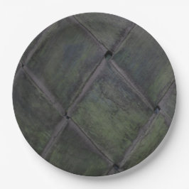 Plato De Papel Madera de época