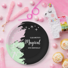 Plato De Papel Magical Birthday
