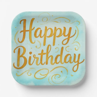 Plato De Papel MagickalBirthdays