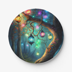 Plato De Papel Magnífica Princesa de hadas Fantasy Pixie Dust Fie