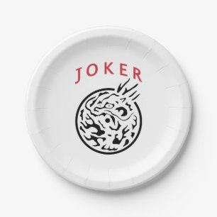 Plato De Papel Mah Jongg Joker Paper Dish
