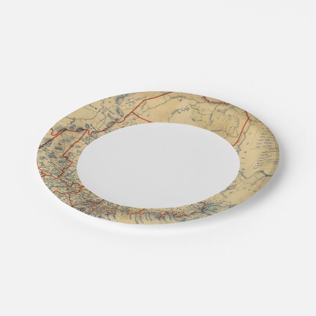 Plato De Papel Maine 18 (Angular)