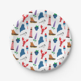 Plato De Papel Maine Icons