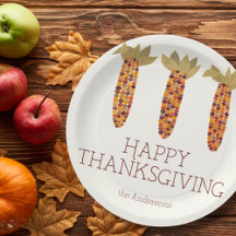 Maíz o maíz indio Feliz Acción de Gracias