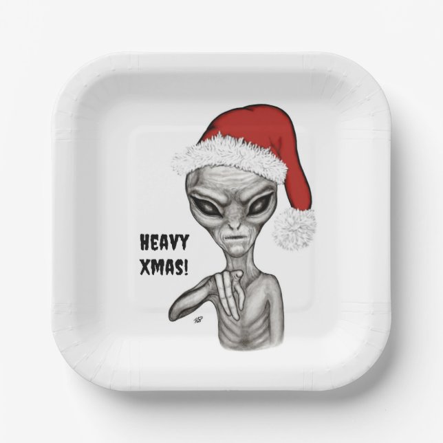 Plato De Papel ¡Mala fortuna, pesadas navidades! (Anverso)